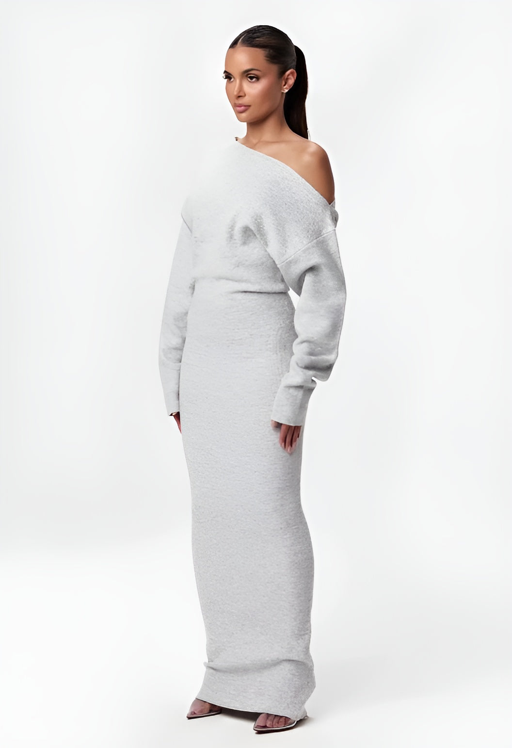 Megan | Drop-Shoulder Sweater Dress