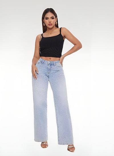 Maya | Comfort Wide-Leg Jeans