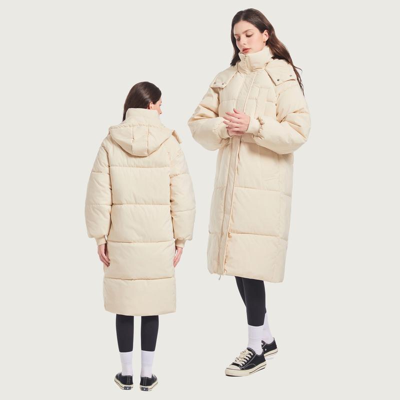 Meline | Classic Hooded Long Puffer Jacket